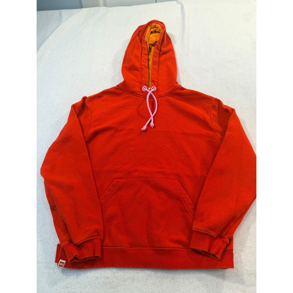 LEGO x Target Women's M Colorblock Hoodie Red Pink Orange Pullover 2021